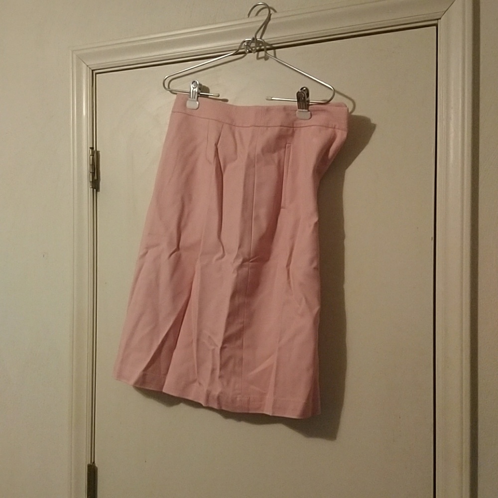Talbots pink skirt
